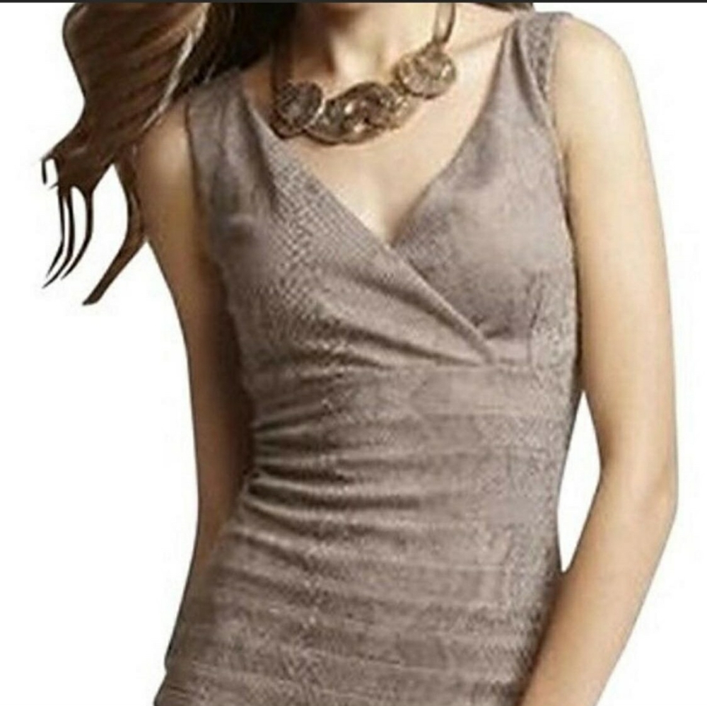 Express Snakeskin BodyCon Dress